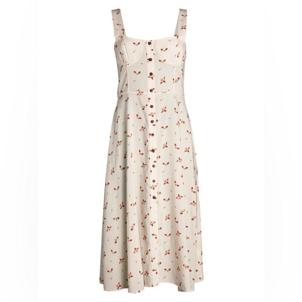 WeWoreWhat Cream Floral Harper Dress